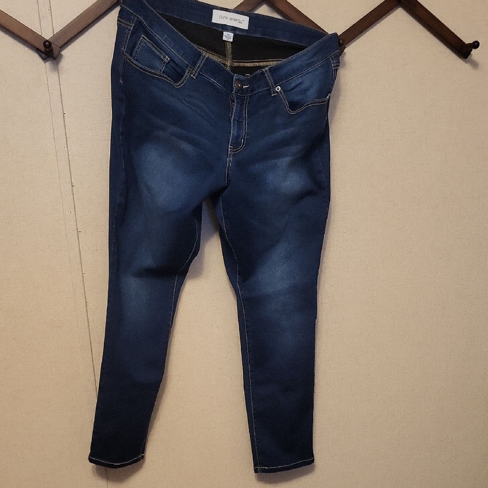 Pure Energy Dark Blue Skinny Jeans